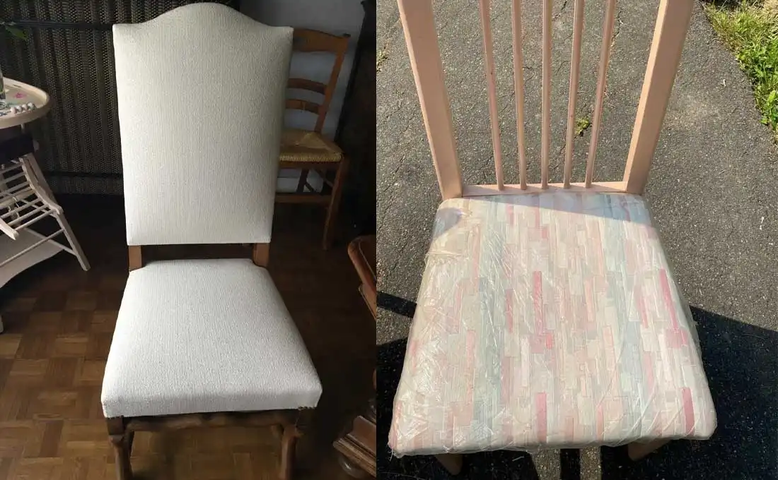 Réfection de fauteuil, chaise et siège Alfortville
